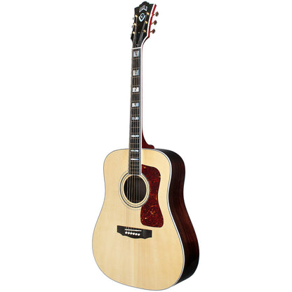 Guild D-55E Dreadnought USA Acoustic Electric Guitar, Natural