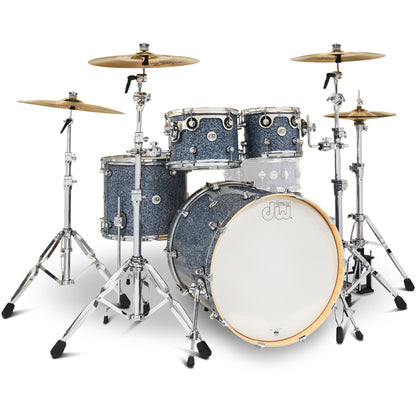 Drum Workshop Design Series Limited Edition 4-Piece Shell Kit - Blue Granite