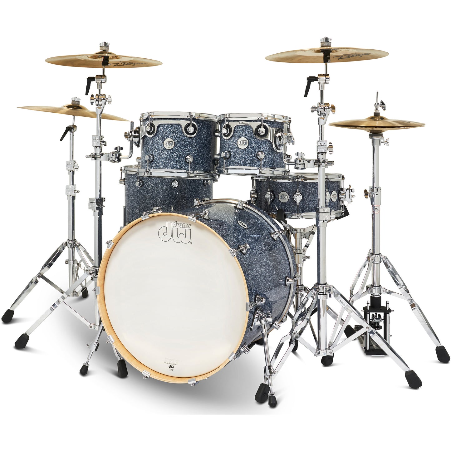 Drum Workshop Design Series Limited Edition 4-Piece Shell Kit - Blue Granite