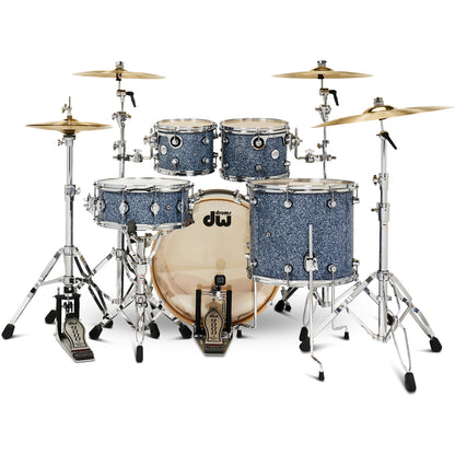 Drum Workshop Design Series Limited Edition 4-Piece Shell Kit - Blue Granite