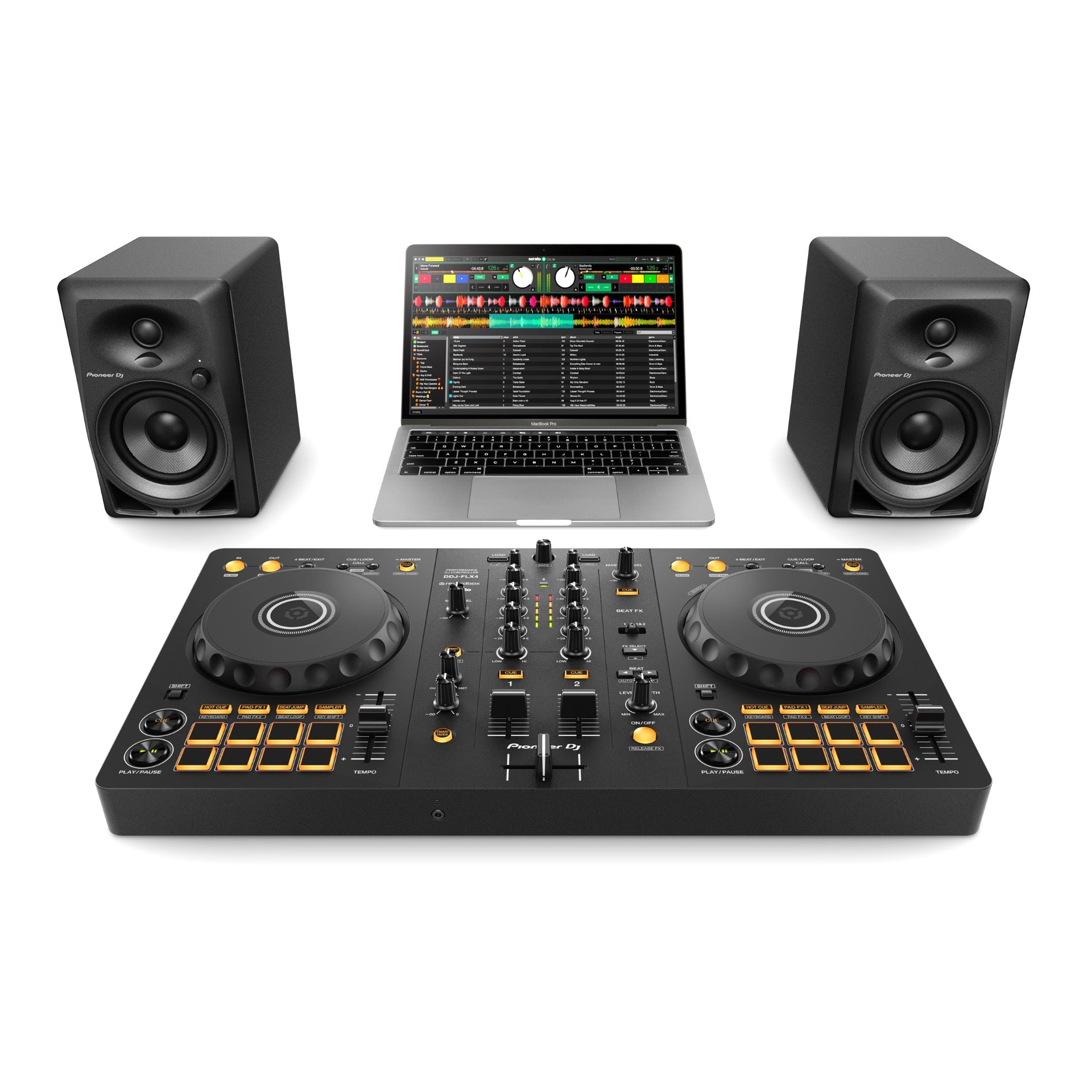 Pioneer DDJ-FLX4 2-Channel DJ Controller for Rekordbox & Serato DJ