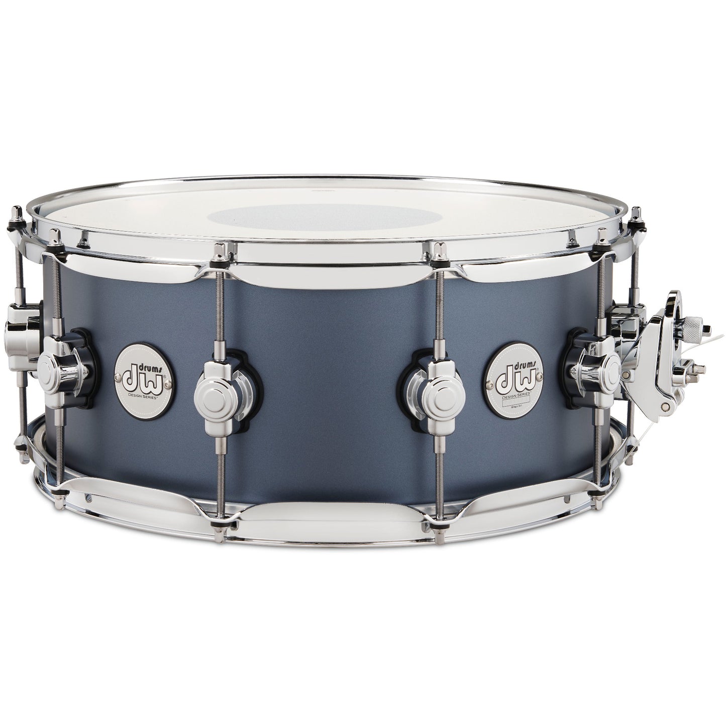 Drum Workshop Design Series 6x14 Snare Drum - Blue Slate