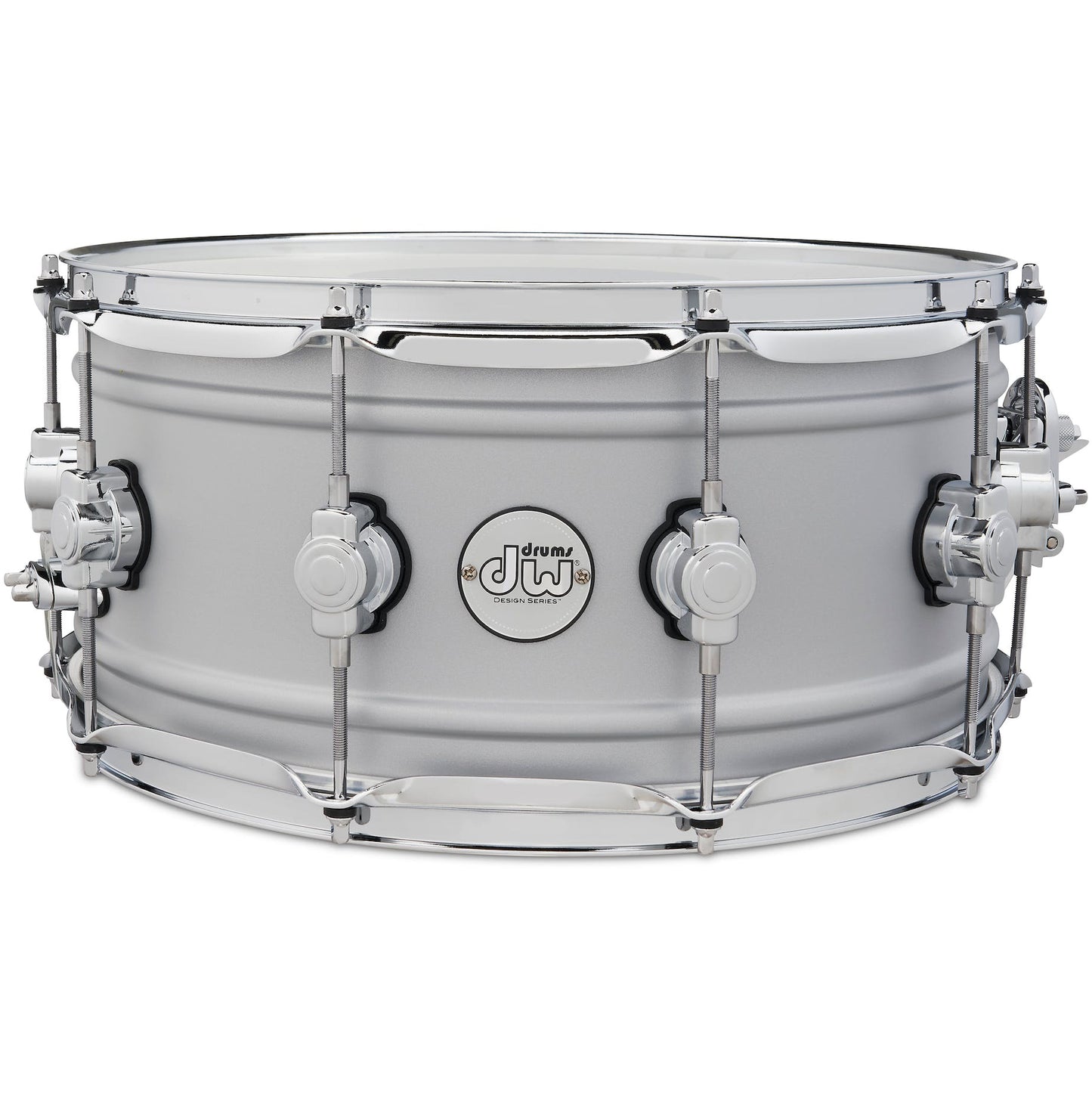 Drum Workshop Design Series 6.5x14 Snare Drum - Matte Aluminum Shell