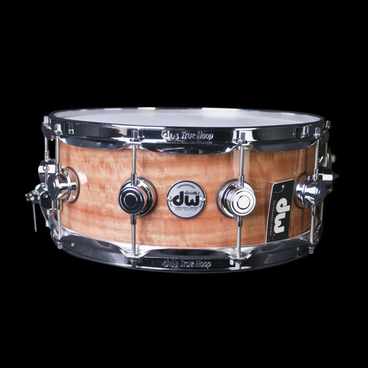 Drum Workshop 5.5x14 Exotic Fiddlebacked Eucalyptus Snare Drum (DREX5514SSCFE)