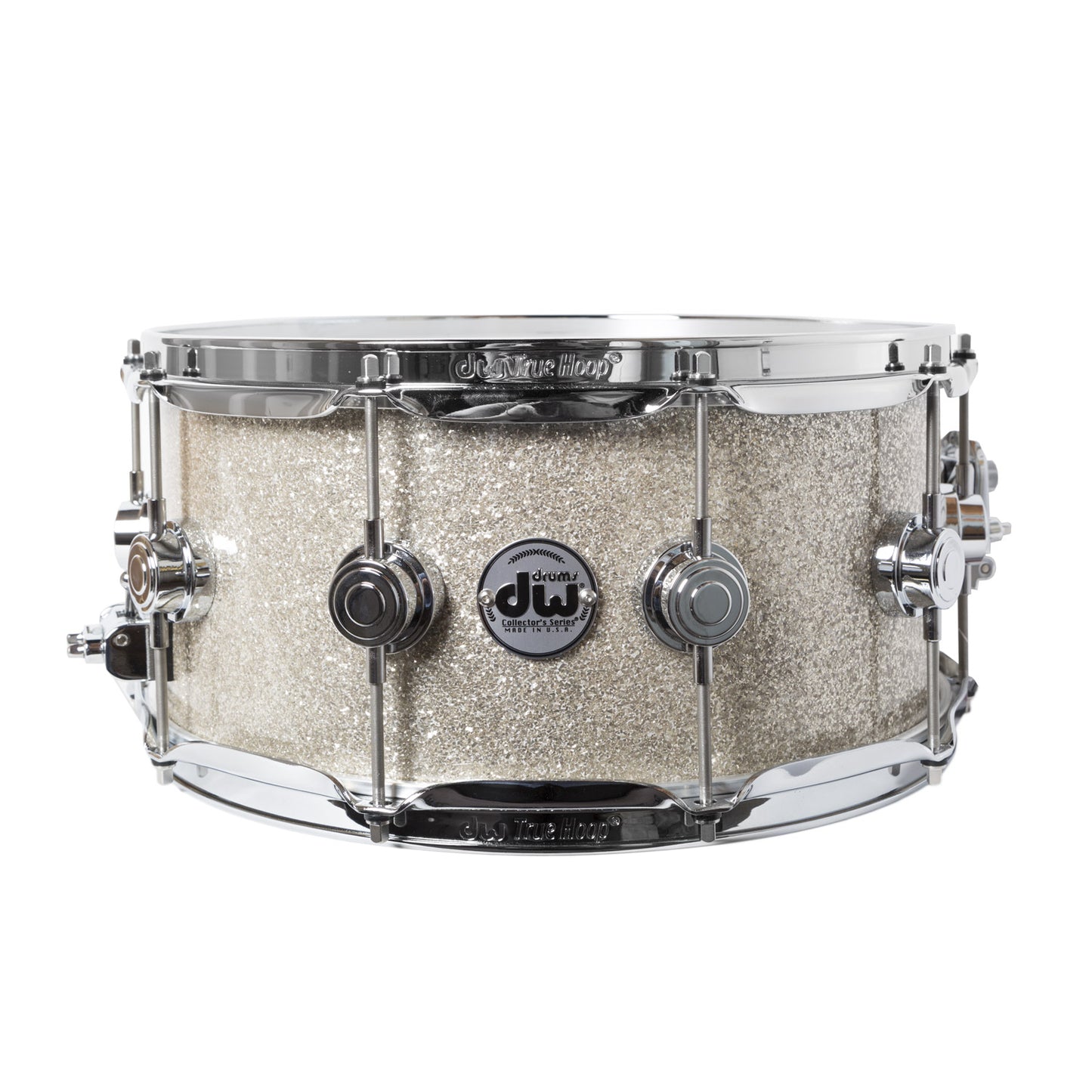 Drum Workshop Collectors Series 6.5x14 Snare Drum in Broken Glass Finish