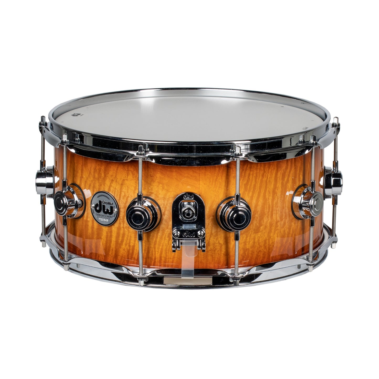 Drum Workshop Collectors Series 6.5x14 Santa Monica Shell - Toasted Almond Burst