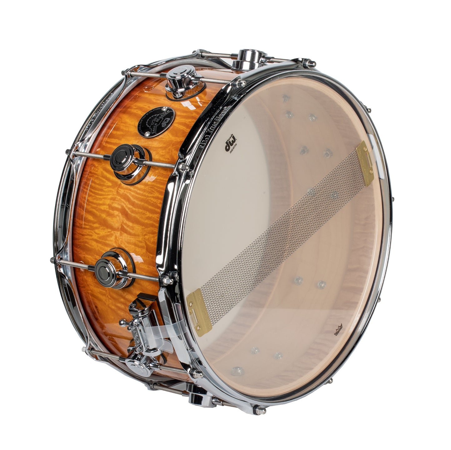 Drum Workshop Collectors Series 6.5x14 Santa Monica Shell - Toasted Almond Burst