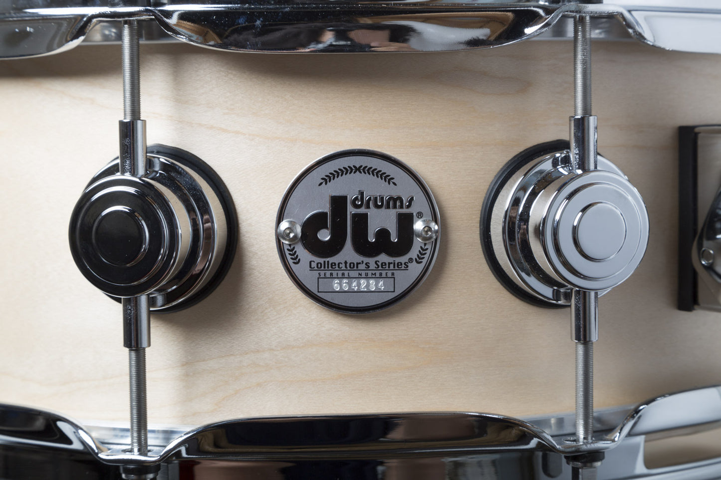 DW DRSO0514SSCSN Collectors Series 5x14 Satin Natural Snare Drum