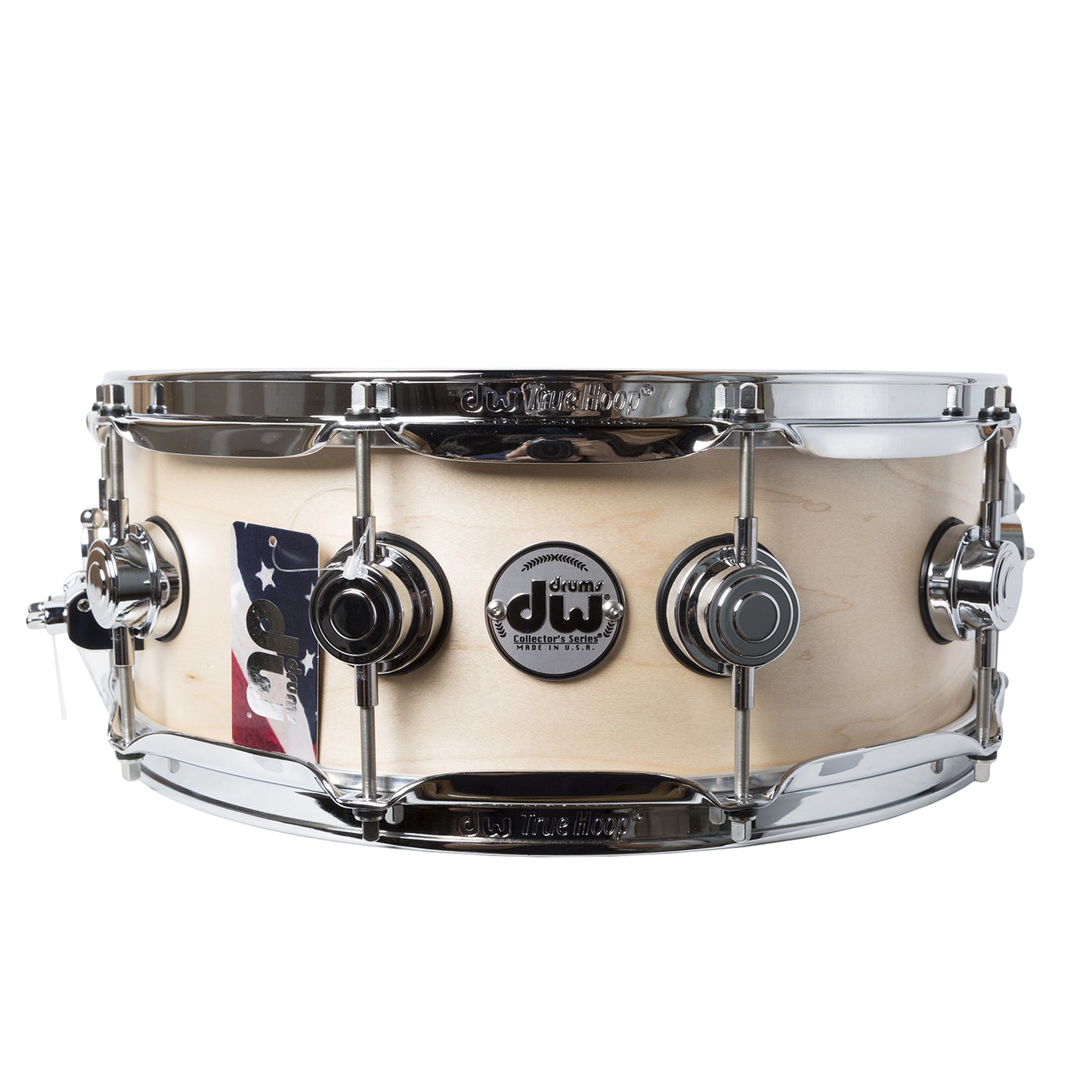 DW DRSO0514SSCSN Collectors Series 5x14 Satin Natural Snare Drum