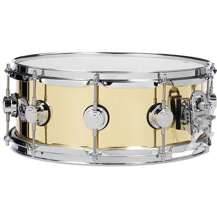 Drum Workshop Collectors Series 5.5x14 Snare Drum - Polished Brass Shell