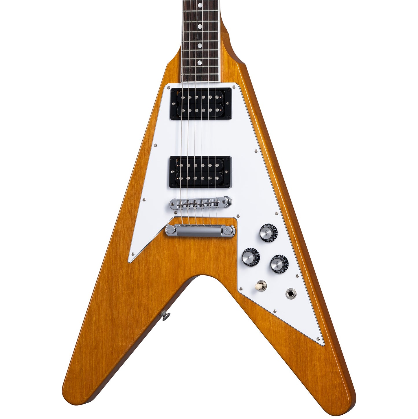 Gibson 70s Flying V Electric Guitar - Antique Natural