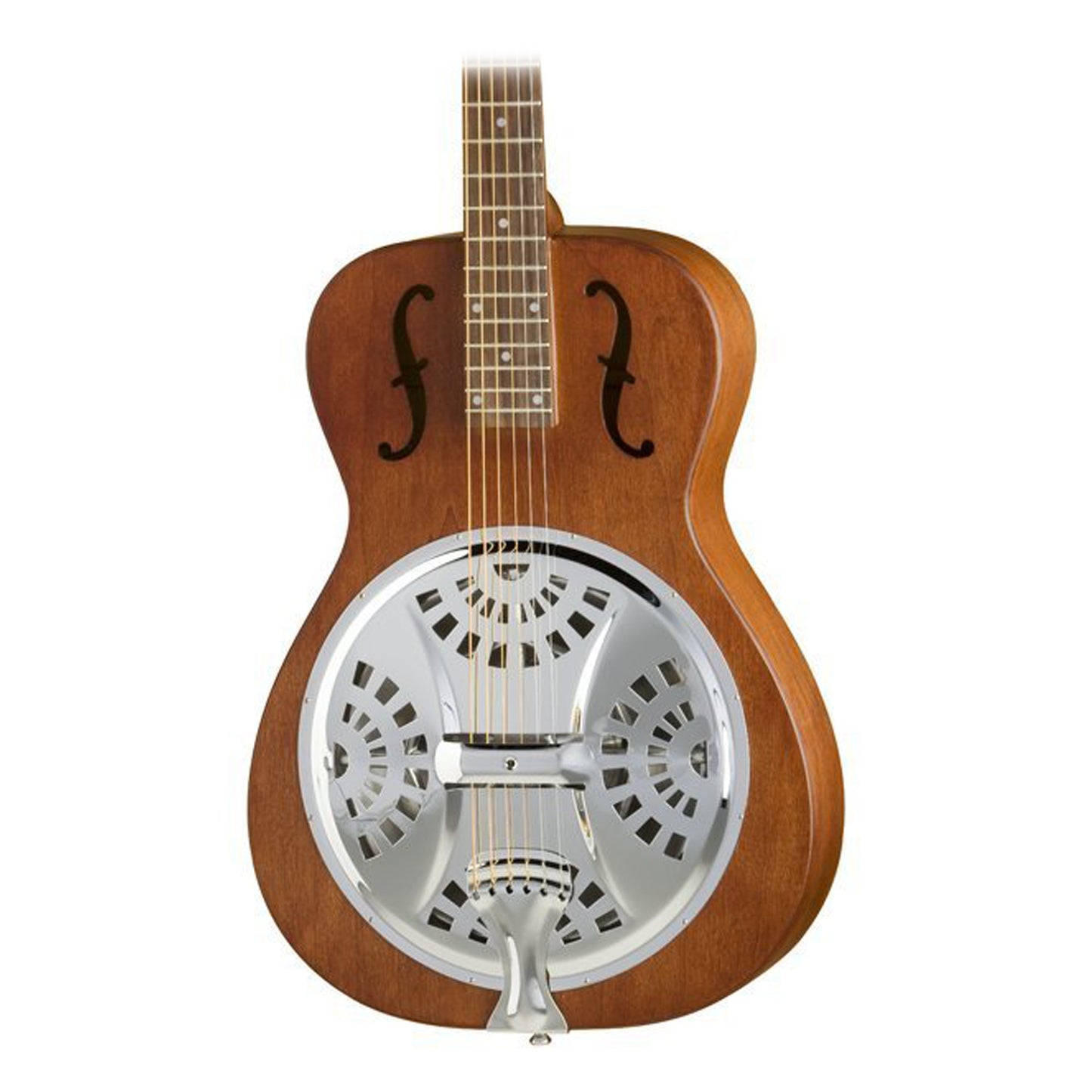 Dobro Hound Dog Round Neck Dobro Guitar Vintage Brown