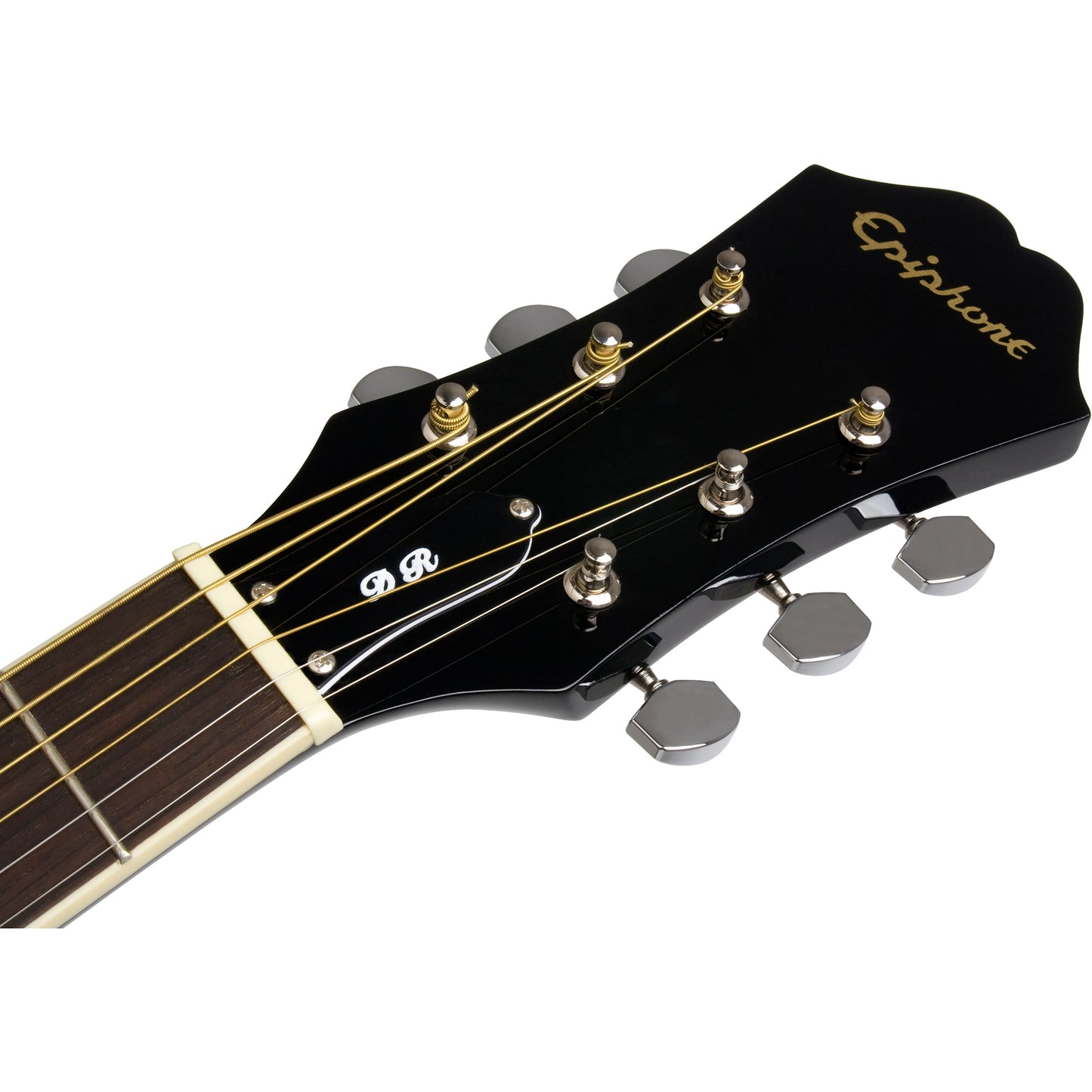 Epiphone DR-100 Songmaker Acoustic Dreadnought Guitar, Ebony