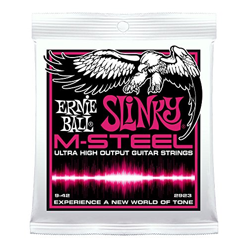 Ernie Ball M-Steel Super Slinky Set, .009 - .042