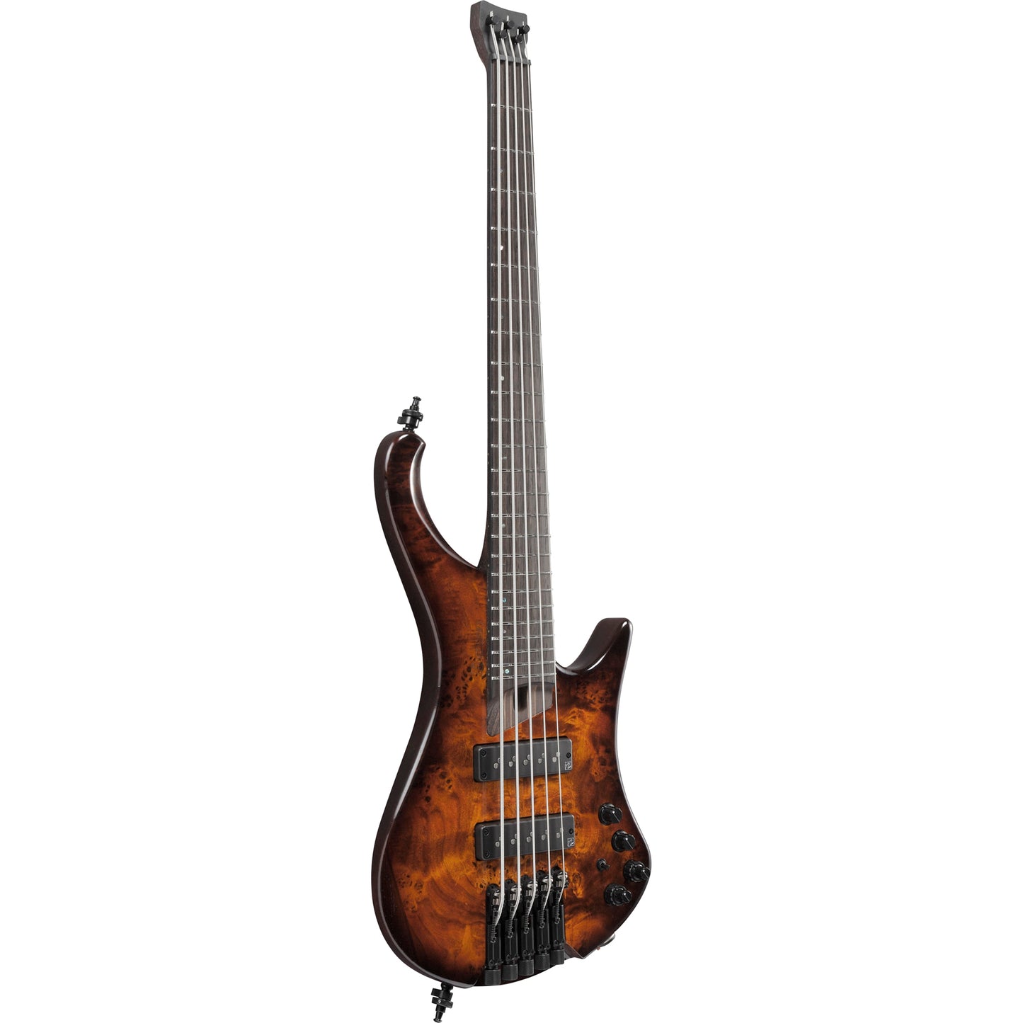 Ibanez EHB1505SDEL EHB Ergonomic Headless 5-String Electric Bass, Dragon Eye Burst Low Gloss