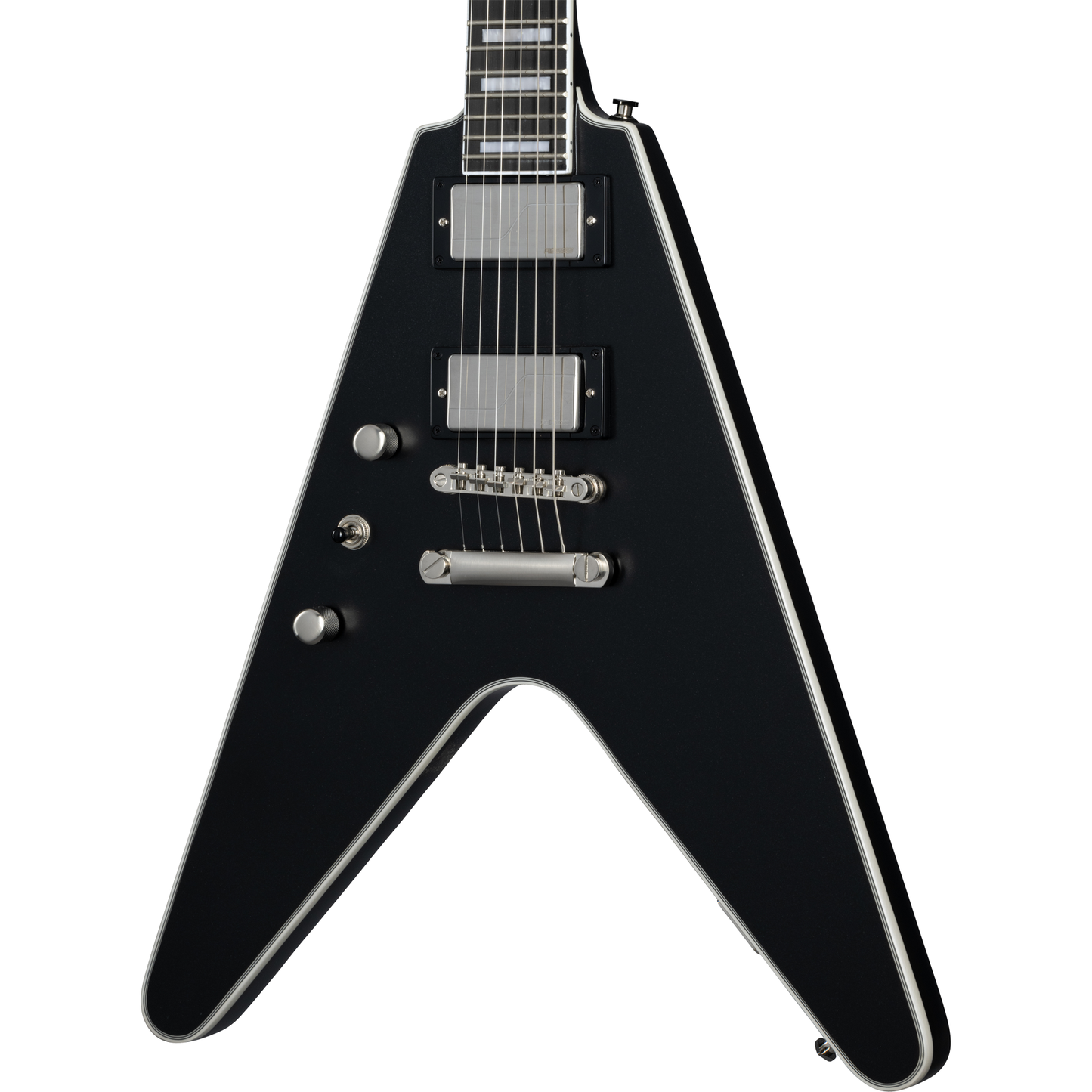 Epiphone Flying V Prophecy Left Handed Electric Guitar - Aged Jet Black Metallic