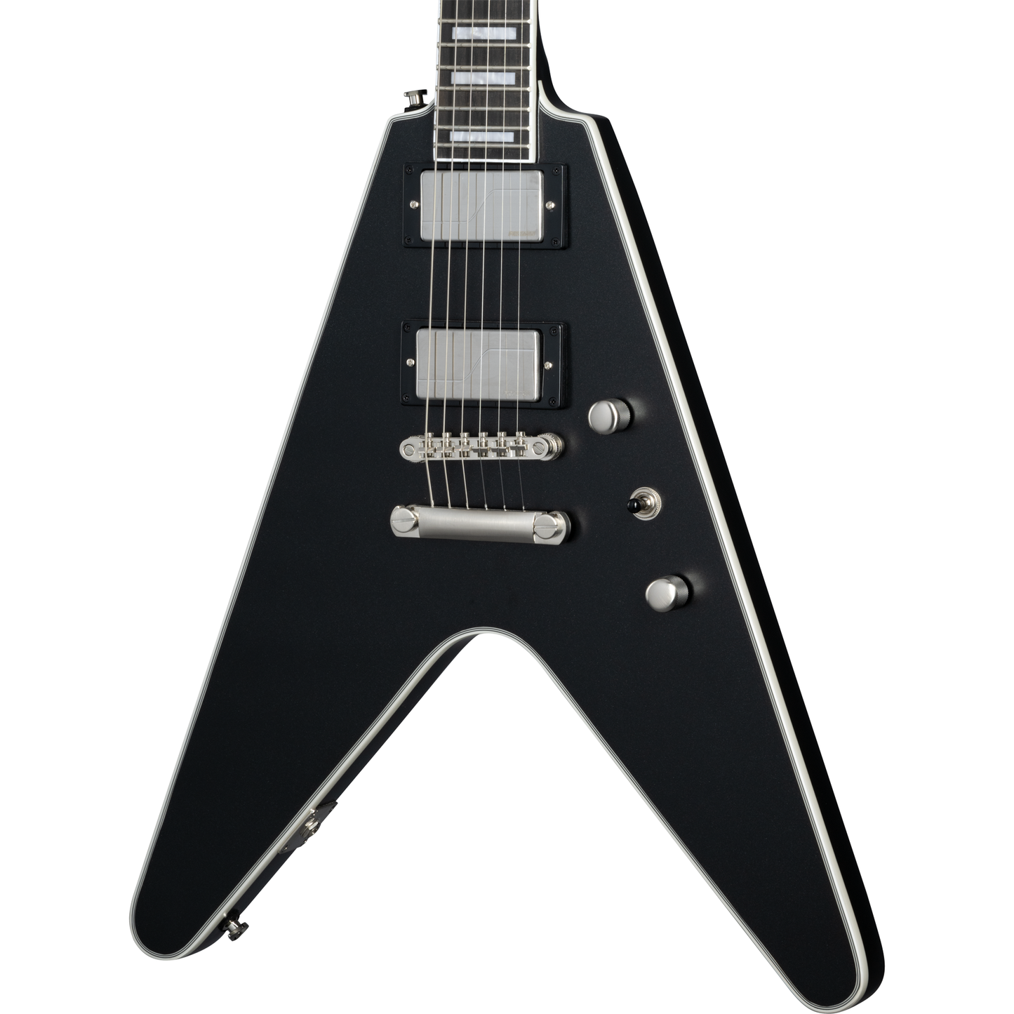 Epiphone Flying V Prophecy Electric Guitar - Aged Jet Black Metallic