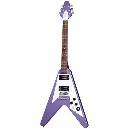 Epiphone Kirk Hammett 1979 Flying V Electric Guitar - Purple Metallic