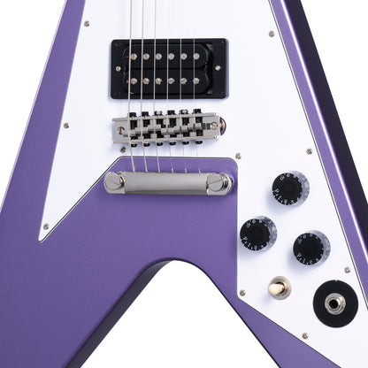 Epiphone Kirk Hammett 1979 Flying V Electric Guitar - Purple Metallic