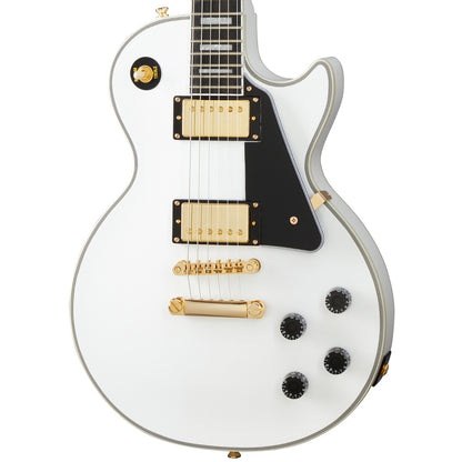 Epiphone Les Paul Custom Electric Guitar in Alpine White