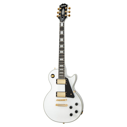 Epiphone Les Paul Custom Electric Guitar in Alpine White