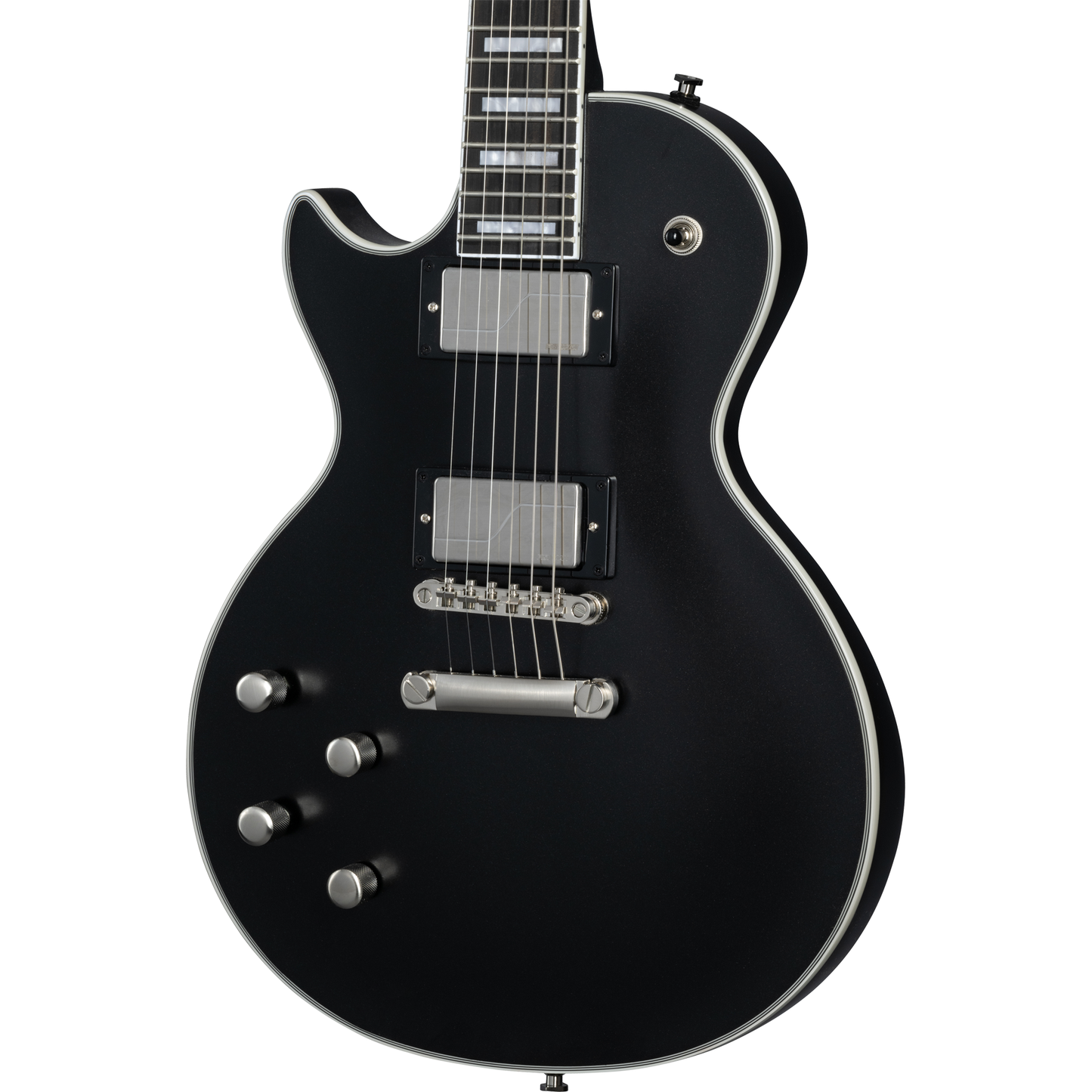 Epiphone Les Paul Prophecy Left Handed Electric Guitar - Aged Jet Black Metallic