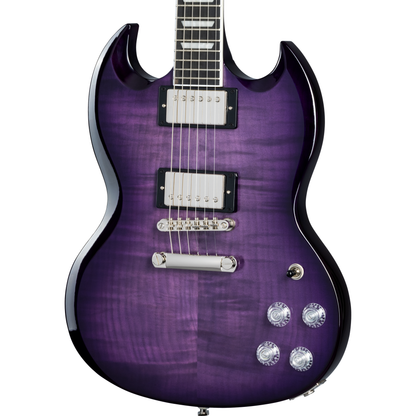 Epiphone SG Modern Figured Electric Guitar - Purple Burst