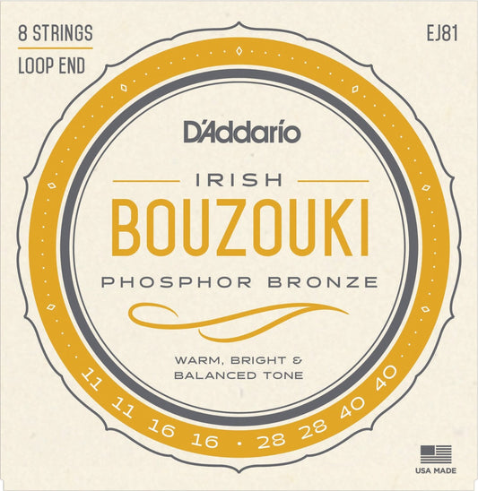 D'Addario EJ81 Irish Bouzouki Strings