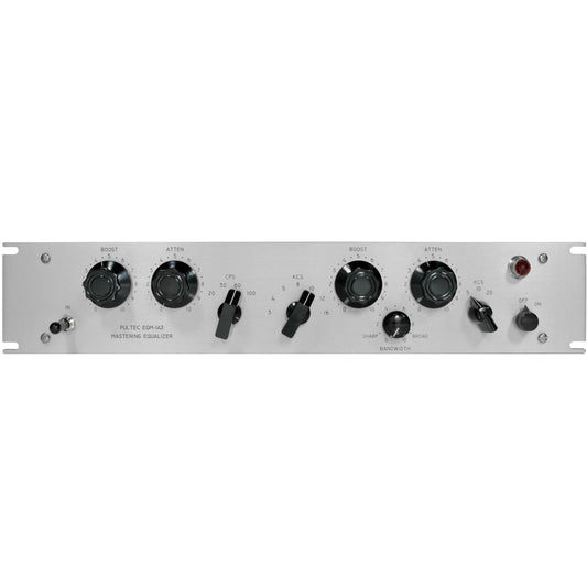 Pultec EQP-1A3-SS Solid State Equalizer with API Gain Stage, Silver Faceplate