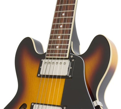 Used Epiphone ES-339 ES339 Vintage Electric Guitar in Vintage Sunburst Finish (ET33VSNH1)