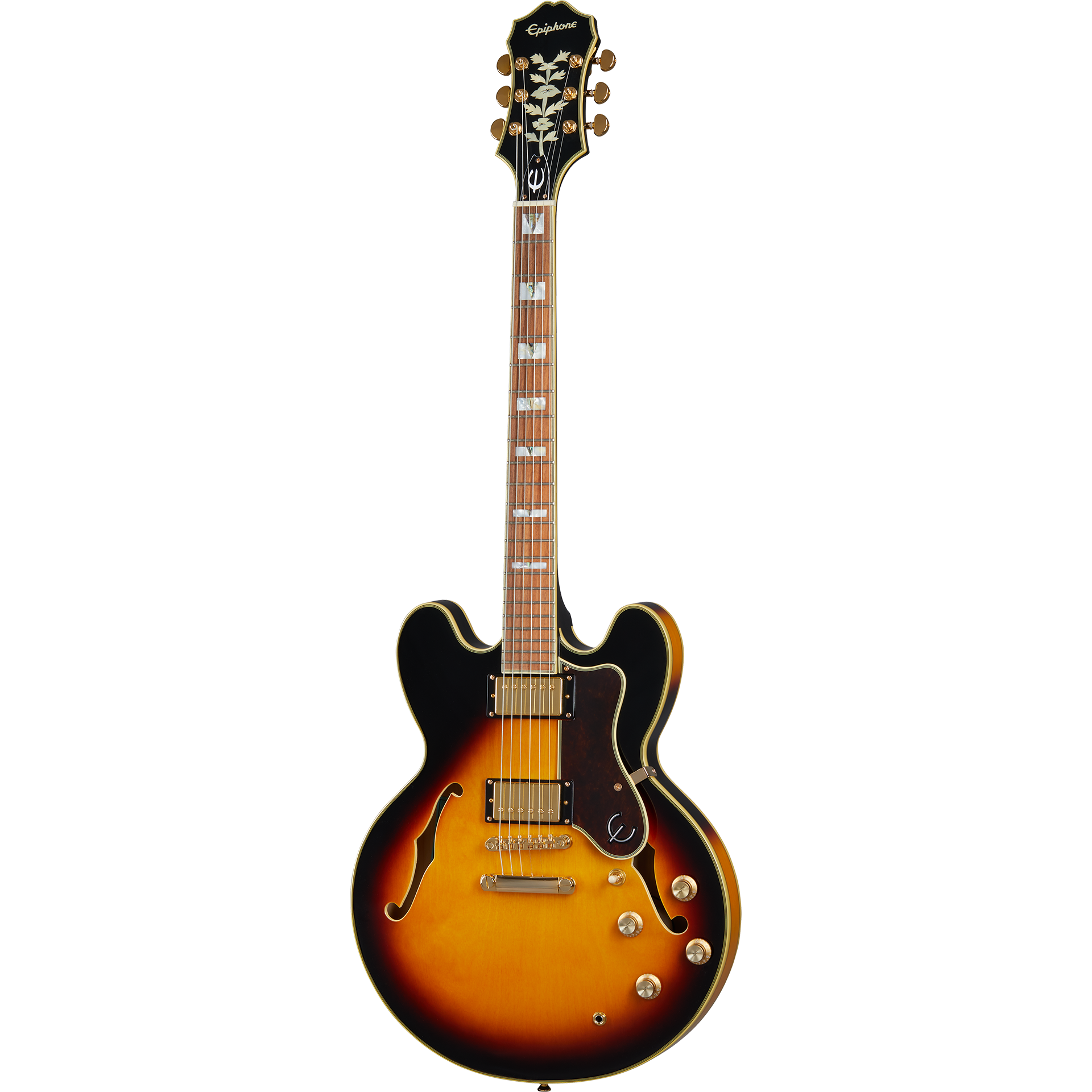 国産限定品epiphone sheraton II pro vintage sunburs ギター