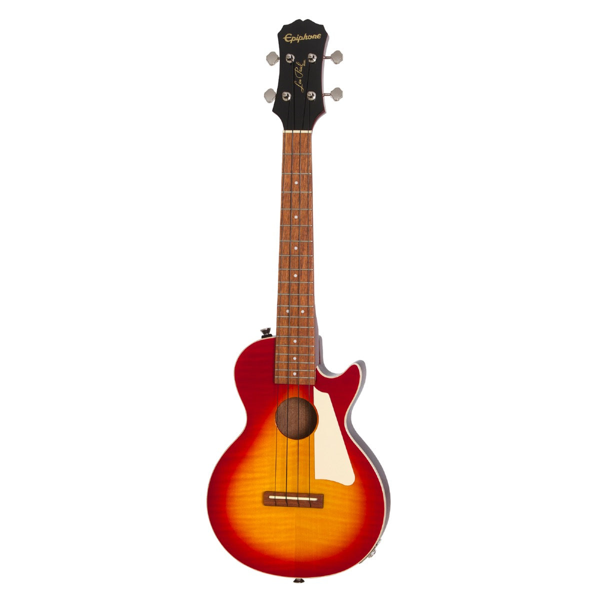 Epiphone Les Paul Acoustic Electric Tenor Ukulele Outfit - Cherry Sunburst