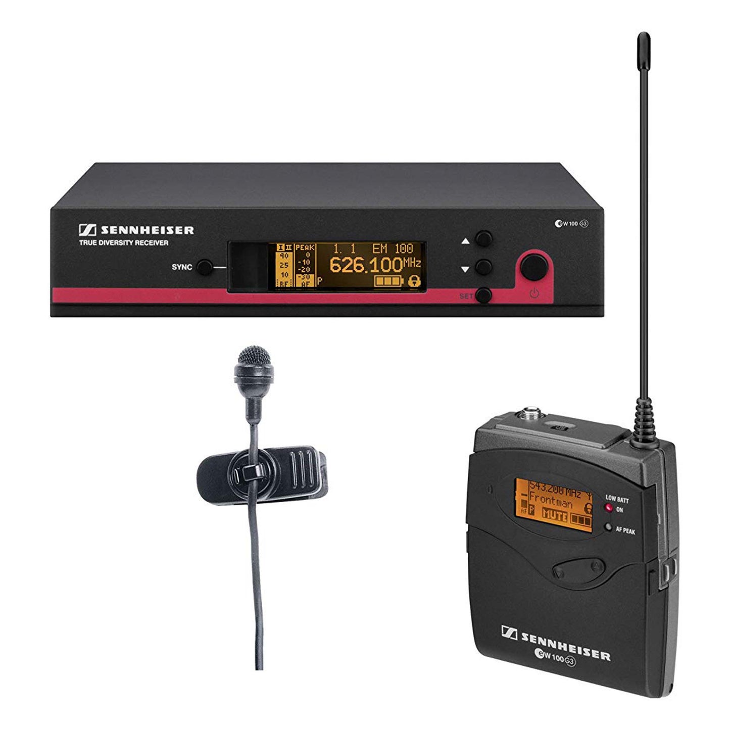 Sennheiser EW122G3A EW122 G3 Freq A Wireless Lavalier System (EW122G3A)