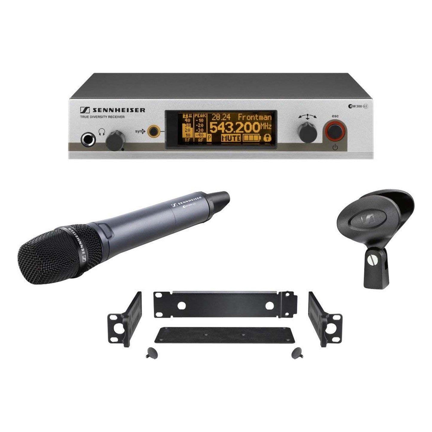 Sennheiser EW335 G3 Wireless Handheld Mic System with MD835 Mic (G)