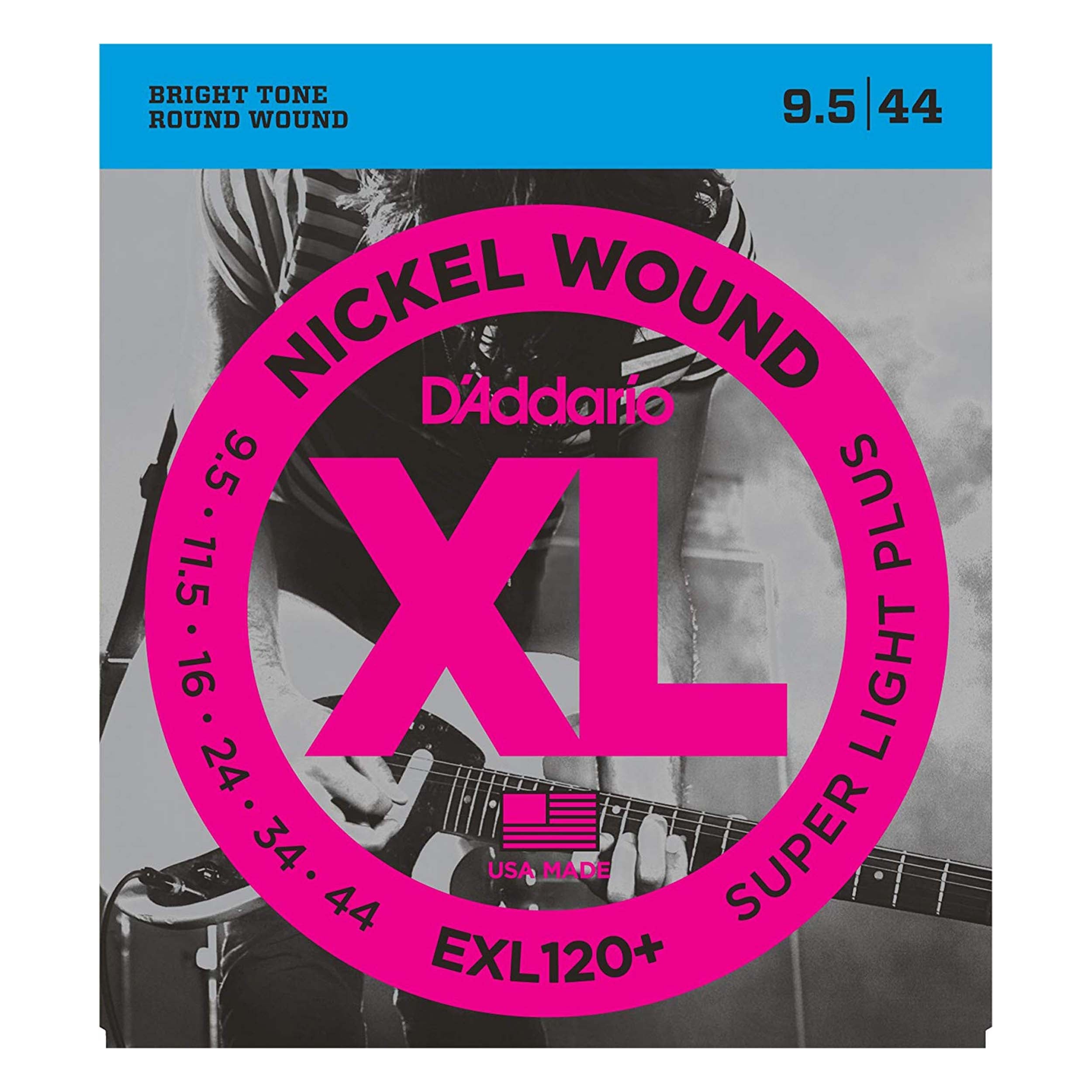 D'Addario EXL120+ Super Light Plus 9.5-44 – Alto Music