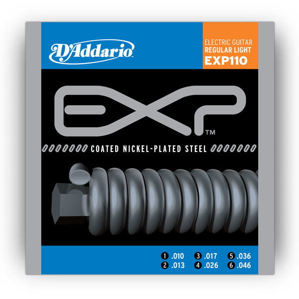 D'Addario EXP110 Coated Nickel Wound, Light 10-46