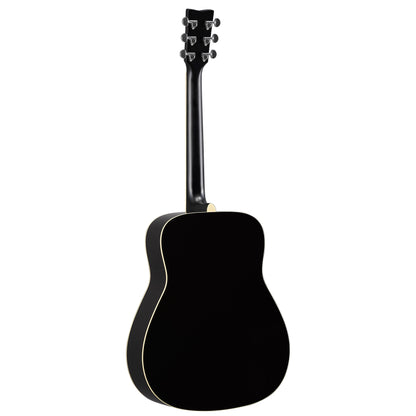 Yamaha FG Series TransAcoustic Folk Body Acoustic Electric Guitar in Black