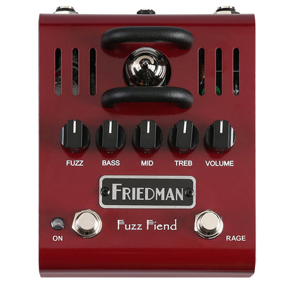 Friedman Amplification Fuzz Fiend 12AX7 Tube Powered Fuzz Guitar Pedal