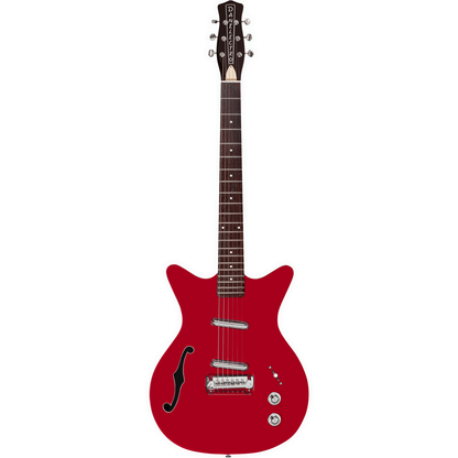 Danelectro Fifty Niner Semi-Hollow Electric Guitar - Red Top