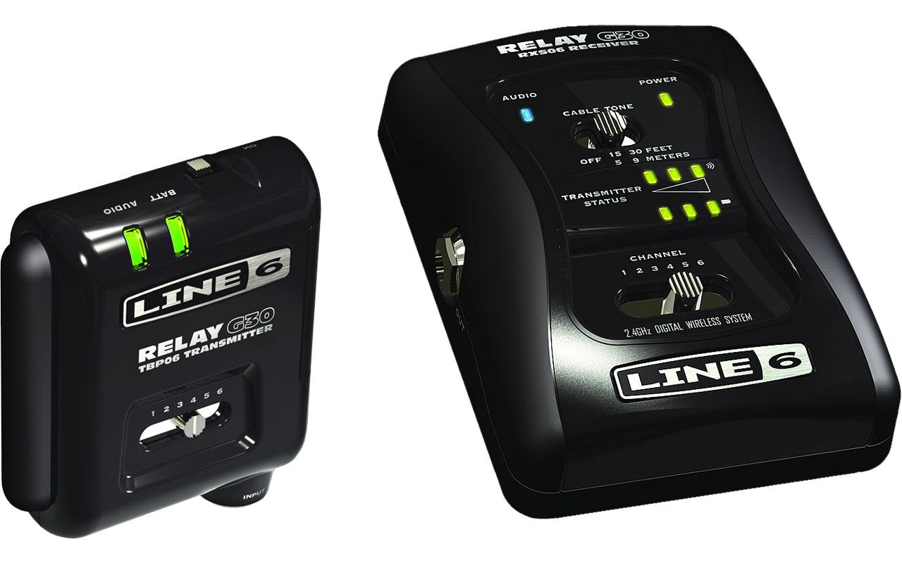 Line 6 Relay G30 6-Channel Wireless Guitar System with Stompbox