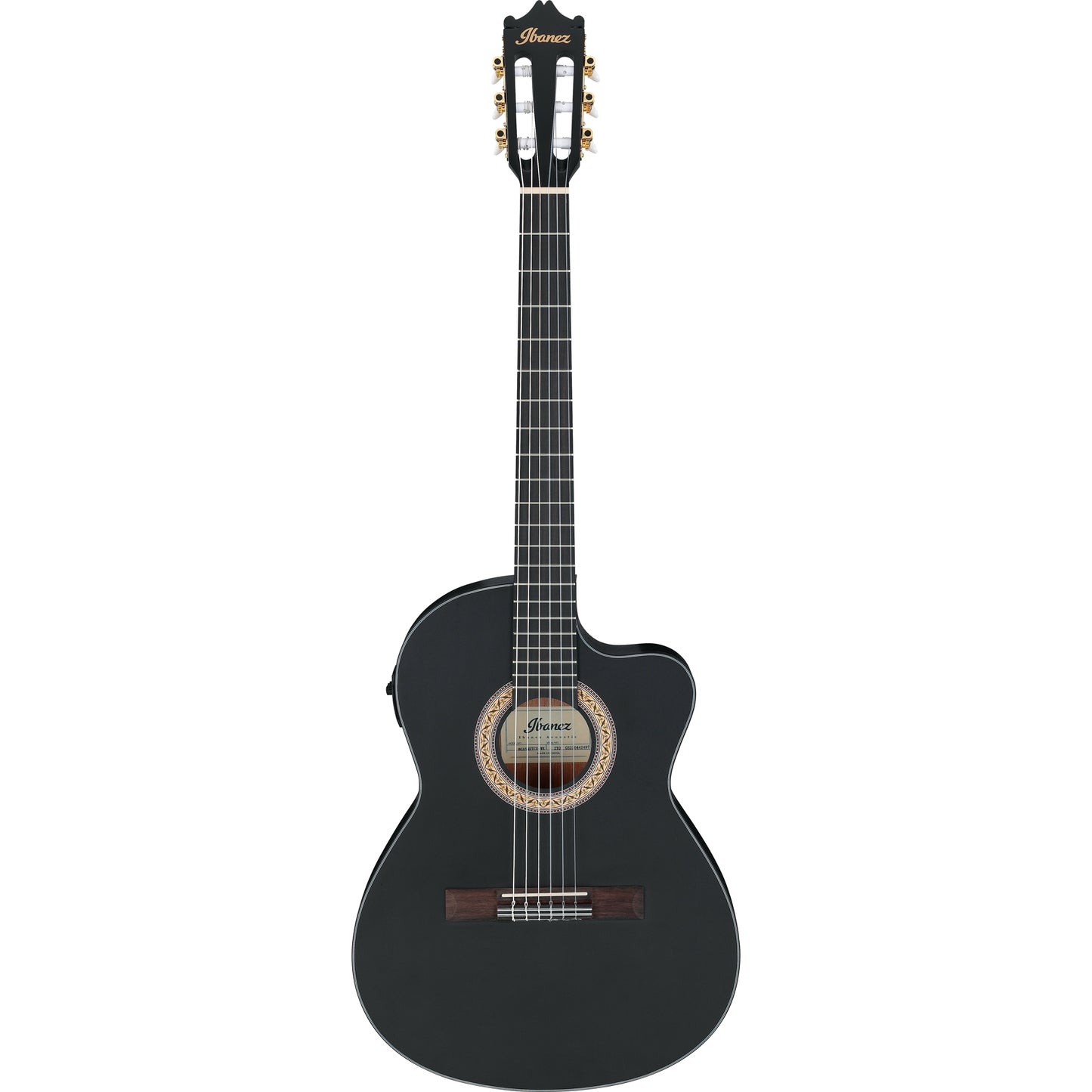 Ibanez GA5MHTCEWK Acoustic Electric Guitar, Weathered Black Open Pore