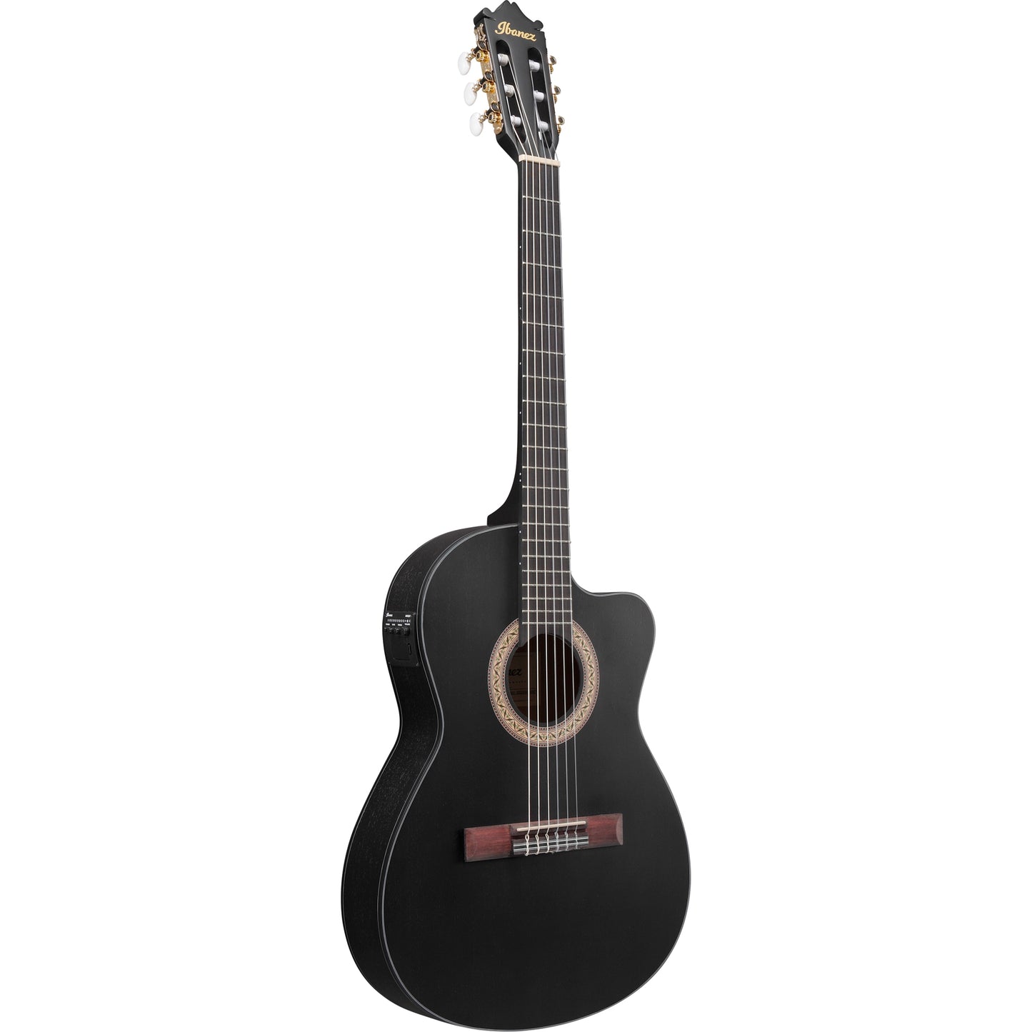 Ibanez GA5MHTCEWK Acoustic Electric Guitar, Weathered Black Open Pore