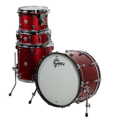 Gretsch Brooklyn Series 4-Piece Drum Kit - Red Sparkle