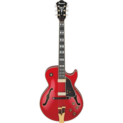 Ibanez GB10SEFMSRR George Benson Semi-Hollow Electric Guitar, Sapphire Red