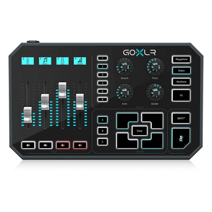 goxlr mixer, sampler, & voice fx for streamers 