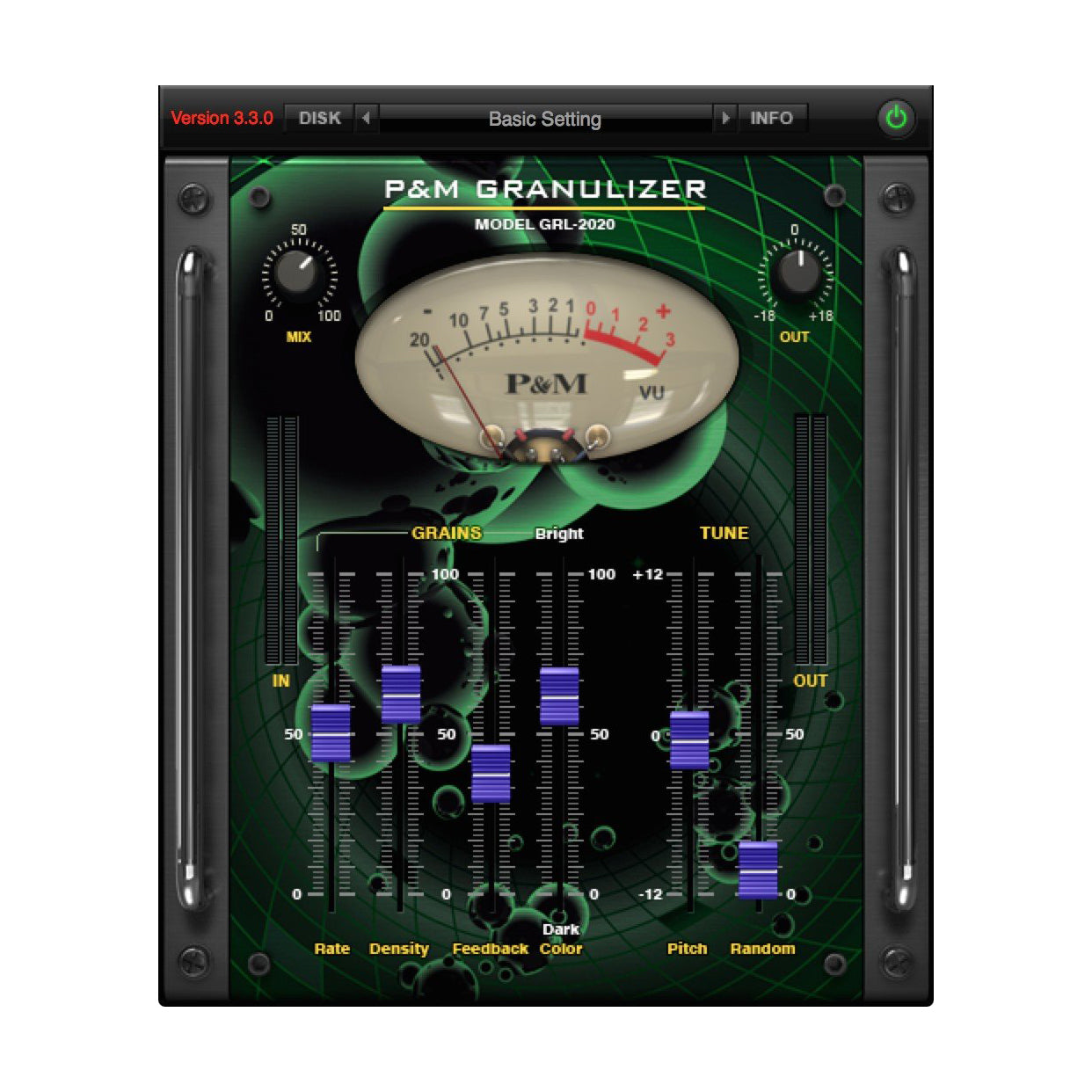 Plug and Mix Granulizer Plug-In