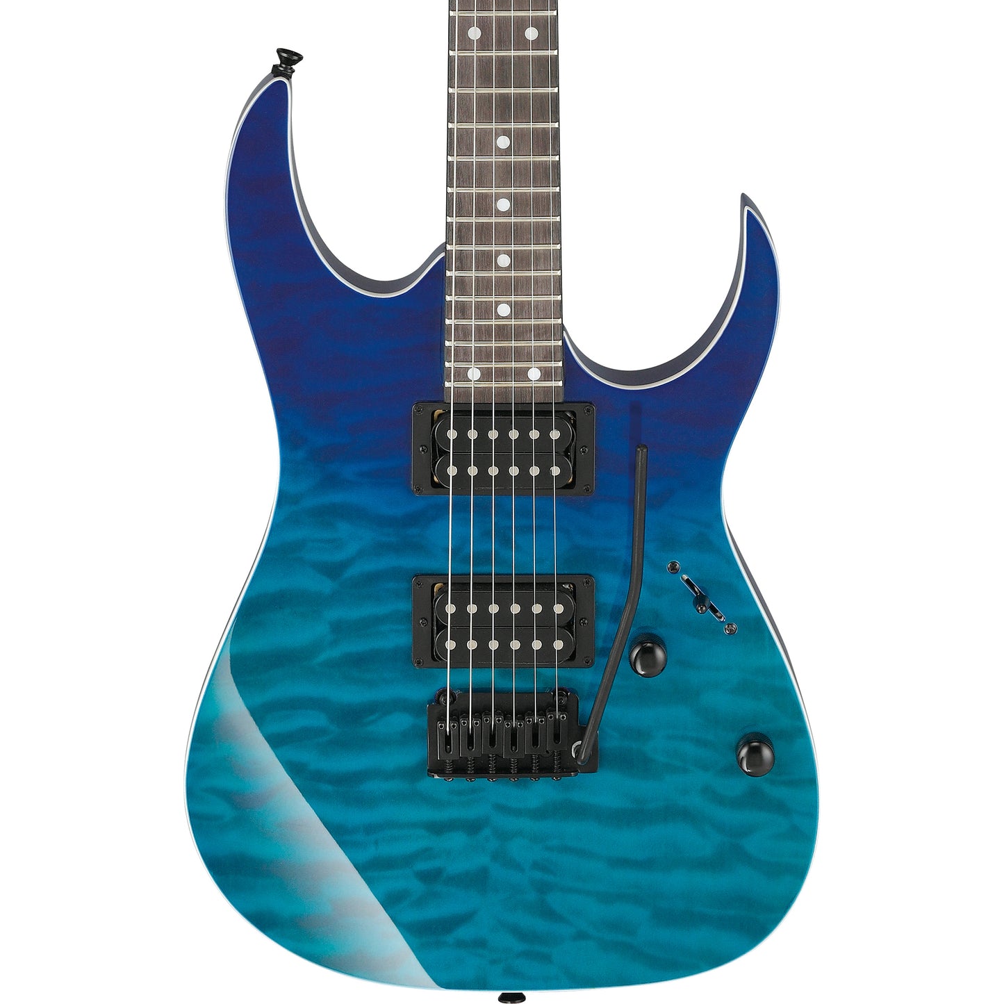 Ibanez GRG120QASPBGD RG Gio Electric Guitar, Blue Gradation