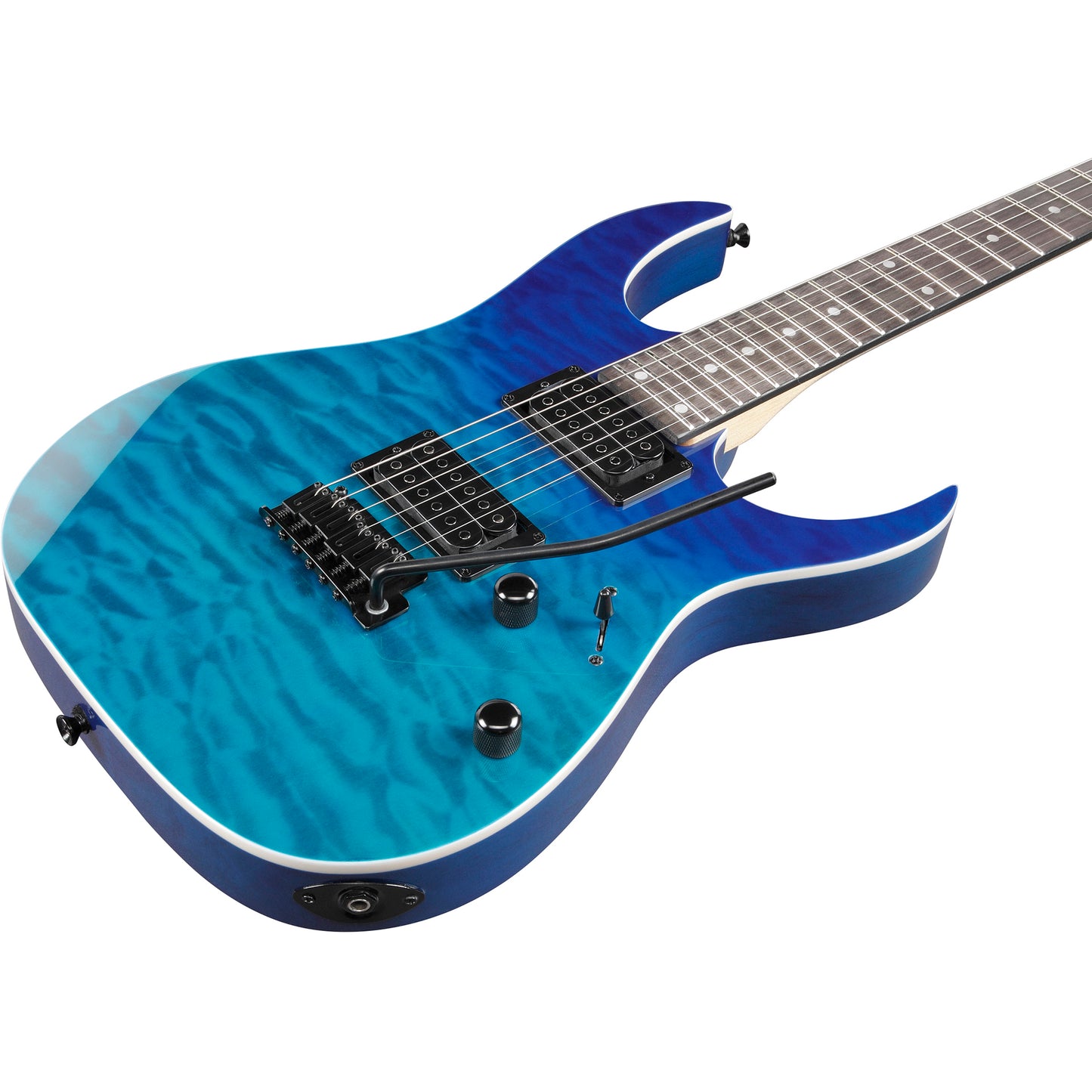 Ibanez GRG120QASPBGD RG Gio Electric Guitar, Blue Gradation