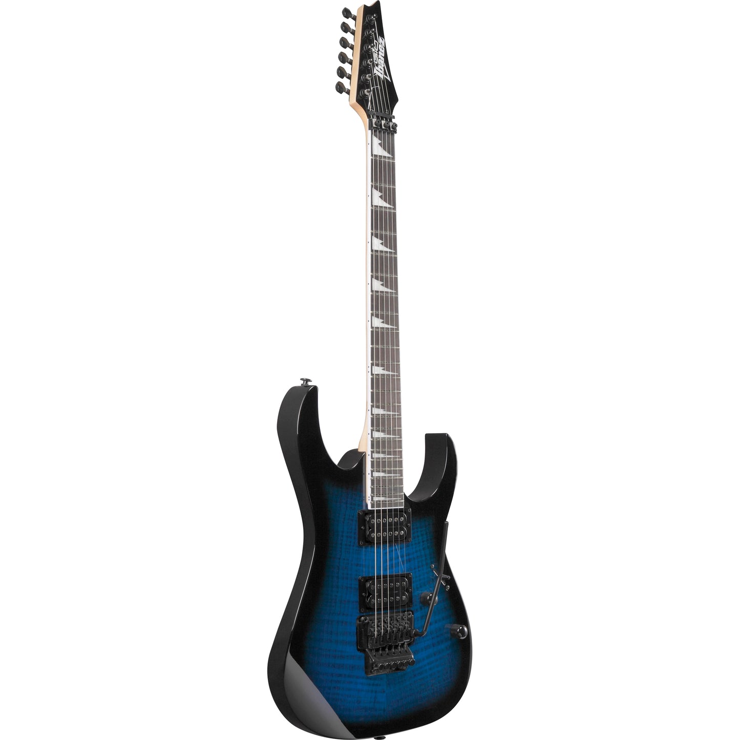 Ibanez GRG320FATBS GIO RG 6-String Electric Guitar, Transparent Blue Sunburst