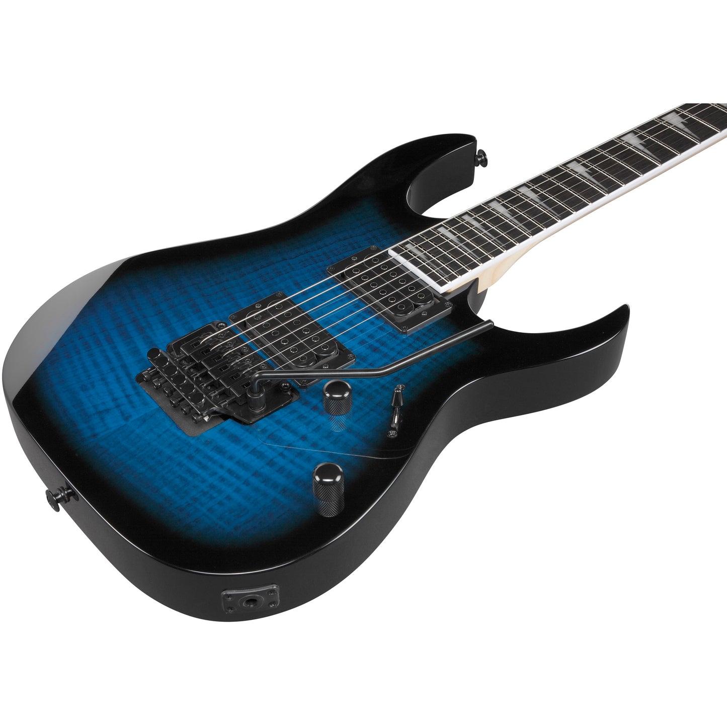 Ibanez GRG320FATBS GIO RG 6-String Electric Guitar, Transparent Blue Sunburst